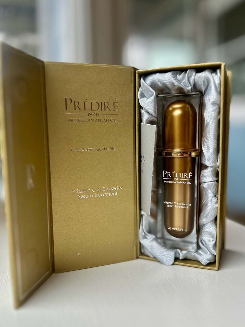 Prédiré Paris Moroccan Argan Oil Vitamin C & E Booster Serum Treatment 40ml